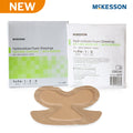 Foam Dressing McKesson 9 X 9 Inch With Border Waterproof Film Backing Silicone Gel Adhesive Elbow / Heel Sterile