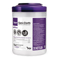 Surface Disinfectant Cleaner Super Sani-Cloth® Premoistened Germicidal Manual Pull Wipe 160 Count Canister Alcohol Scent NonSterile (6x6.75" Wipe)