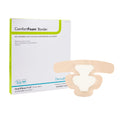 Foam Dressing ComfortFoam™ Border 5 X 8 Inch With Border Waterproof Backing Silicone Adhesive Elbow / Heel Sterile